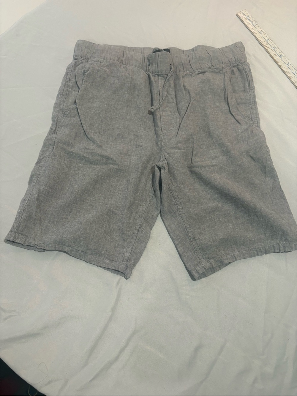 Magaschoni linen blend shorts
